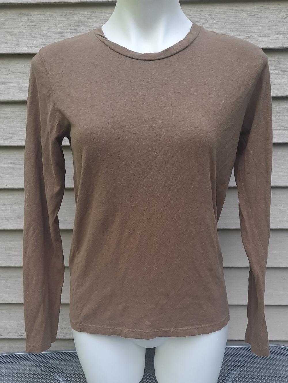 Jungmaven Encanto Long Sleeve Tee  Organic Cotton Hemp Blend Size Small